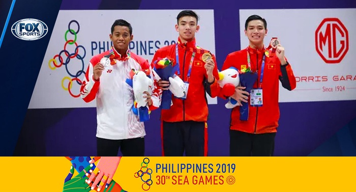 SEA Games 30: Kình ngư Nguyễn Huy Hoàng giành Huy chương Vàng thứ 2 - Ảnh 1.