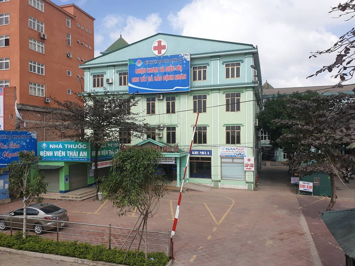Chất thải ra môi trường của một bệnh viện ở Nghệ An vượt ngưỡng cho phép - Ảnh 1.