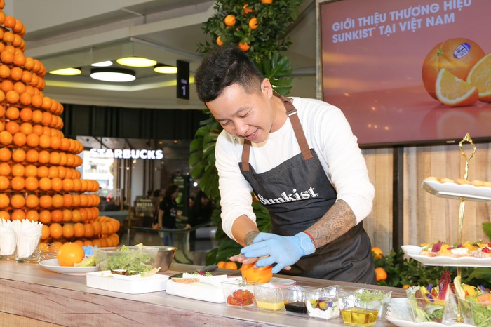 Á quân Top Chef 2014 Cẩm Thiên Long giới thiệu 1 số món ngon chế biến từ Cam Navel