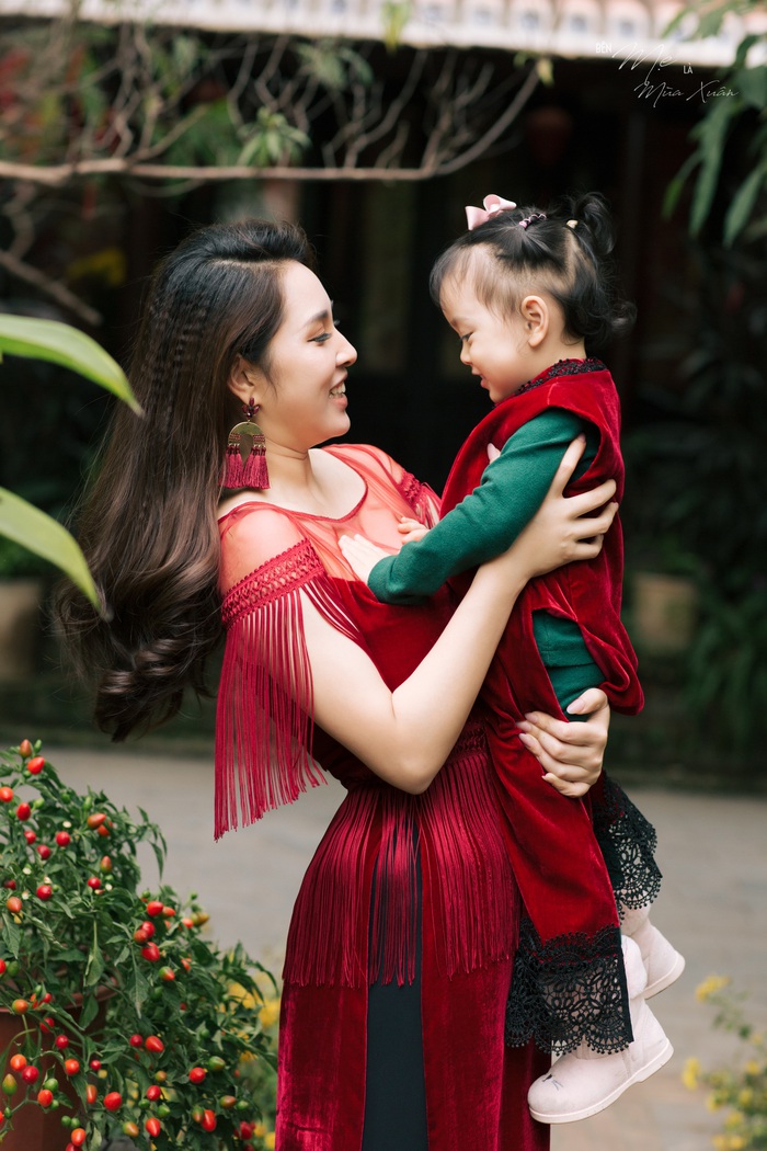 Hoa hậu Ngô Phương Lan bật mí kế hoạch đón cái Tết đầu tiên bên con gái - Ảnh 1.