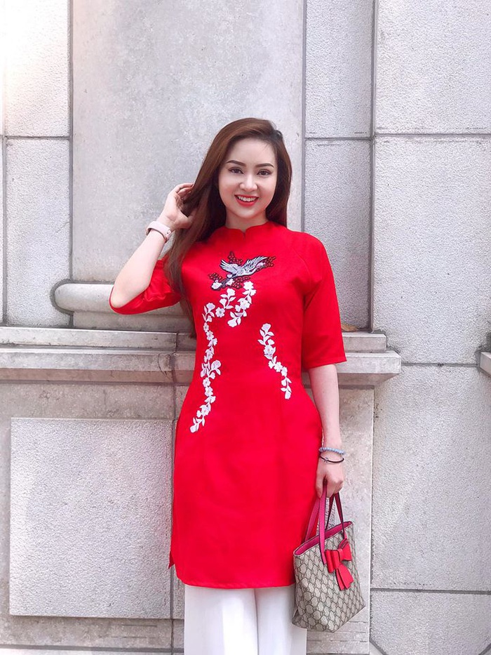 Người đẹp Miss Photo Trân Chân nổi bật với áo dài du Xuân - Ảnh 6.