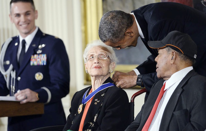 Tổng thống Barack Obama tặng Huân chương Tự do cho Katherine Johnson