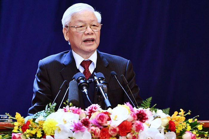 Toàn văn phát biểu của Tổng Bí thư Nguyễn Phú Trọng tại Lễ kỷ niệm 90 năm ngày thành lập Đảng Cộng sản Việt Nam - Ảnh 1.