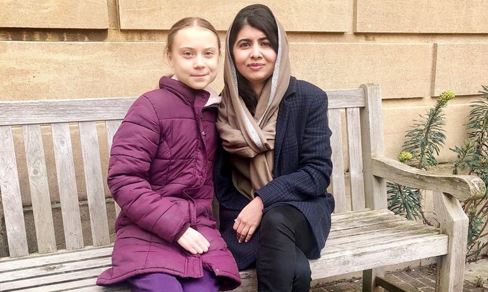 Greta Thunberg và Malala Yousafzai