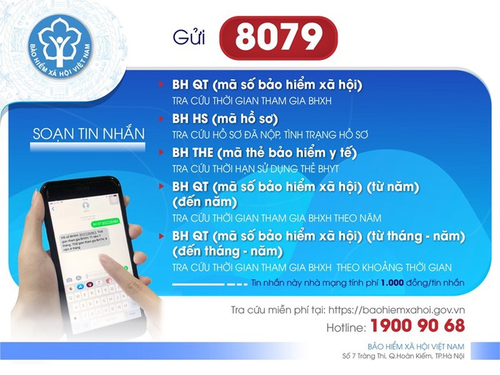 BHXH Việt Nam triển khai nhắn tin SMS hỗ trợ người dân khai báo y tế chống dịch Covid-19 - Ảnh 1.