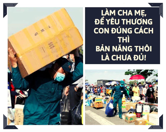 Cha mẹ gửi tủ lạnh, đệm vào khu cách ly: Yêu thương con đúng cách thì bản năng thôi chưa đủ! - Ảnh 1.