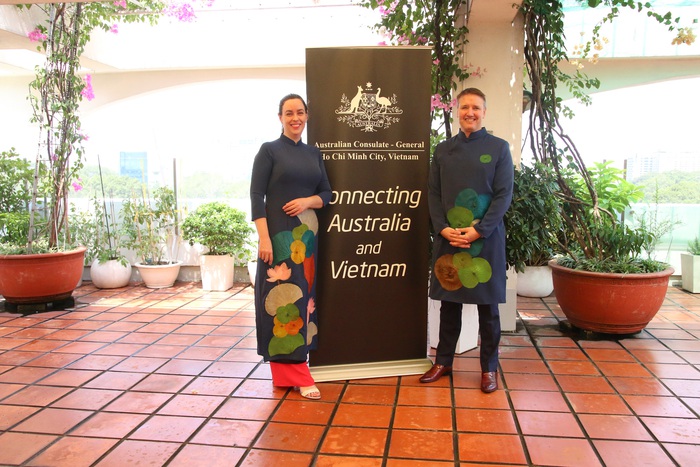 Lãnh sự quán Australia tại Việt Nam hưởng ứng &quot;Tuần Áo dài&quot;  - Ảnh 3.