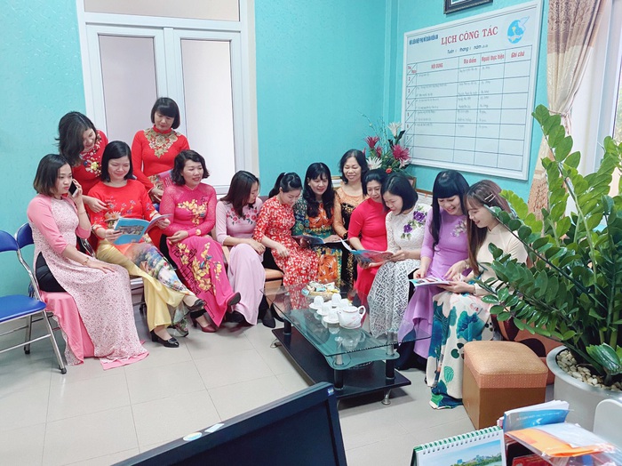 Cán bộ Hội LHPN quận Kiến An