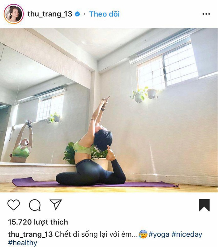 Tuổi 36 vẫn sở hữu sắc vóc trẻ trung, Thu Trang chuyên tâm luyện tập yoga mỗi ngày - Ảnh 5.