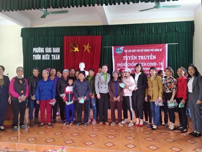 Các cấp Hội Phụ nữ Quảng Ninh quyết liệt triển khai các biện pháp ngăn ngừa dịch bệnh lây lan - Ảnh 1.