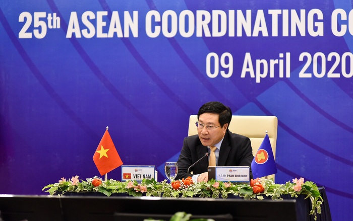 Phó Thủ tướng, Bộ trưởng Ngoại giao Phạm Bình Minh phát biểu