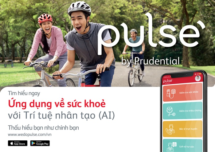 Được xây dựng dựa trên nền tảng Trí tuệ nhân tạo (AI), Pulse by Prudential sẽ hỗ trợ toàn diện 3 giai đoạn quan trọng trong hành trình chăm sóc sức khỏe của người Việt: Ngăn ngừa, Trì hoãn, Bảo vệ trước các vấn đề về sức khỏe.