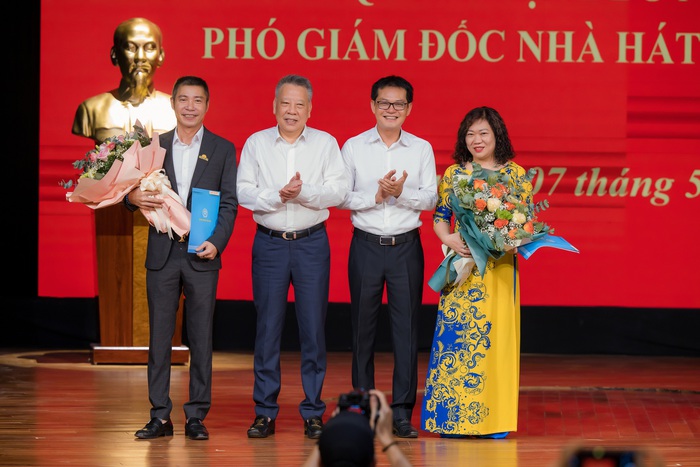 “Cô Đẩu” Công Lý nhận chức Phó Giám đốc Nhà hát Kịch Hà Nội - Ảnh 1.