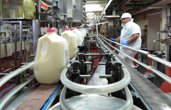 Dây chuyền sản xuất sữa tại Nhà máy Driftwood