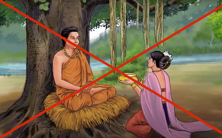 Cộng đồng mạng lên tiếng phản đối trước hành vi phản cảm của một số rapper khi cắt ghép hình ảnh Đức Phật. Ảnh chụp màn hình. Ảnh: GHPGVN