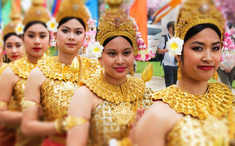 Thiếu nữ Khmer - Ảnh minh họa Thiếu nữ Khmer - Ảnh minh họa