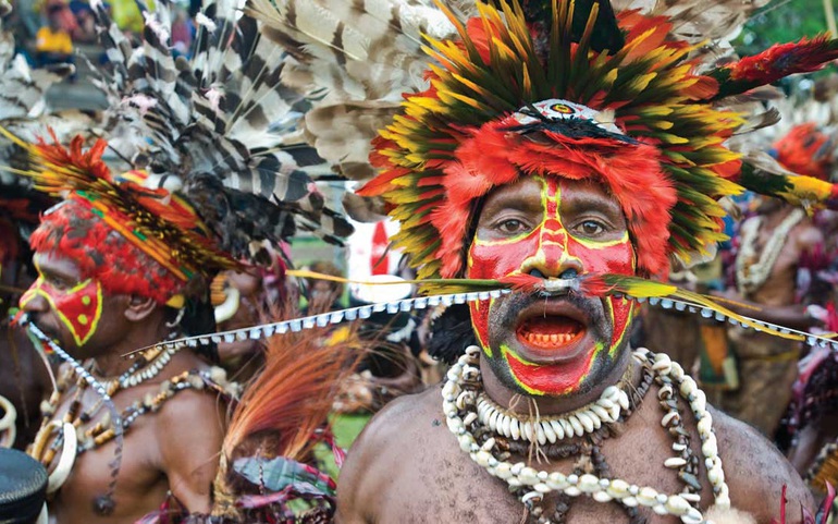 Người dân Bộ tộc Goroka (Papua New Guinea)