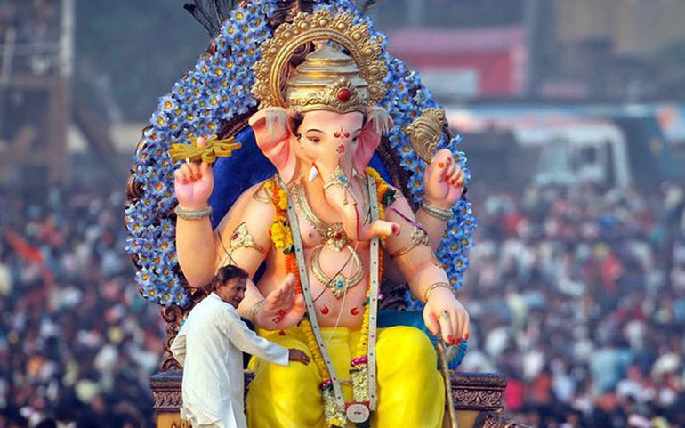 Ganesha không chỉ được tôn thờ ở Ấn Độ mà còn ở nhiều quốc gia khác trên thế giới, trong đó có cả ở các nước Đông Nam Á, đặc biệt là Thái Lan. Ảnh: AFP