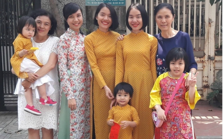 5 trong số 6 người trong gia đình chị Phương Anh đăng ký hiến tạng