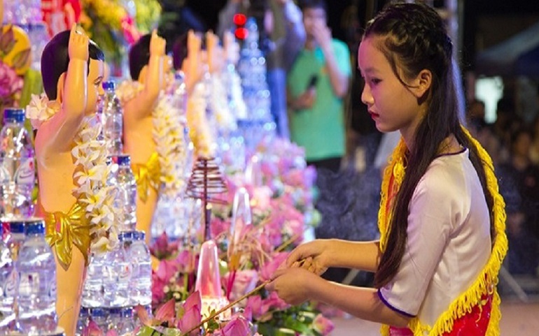 Ngày Phật đản được tổ chức trang trọng ở nhiều nơi
