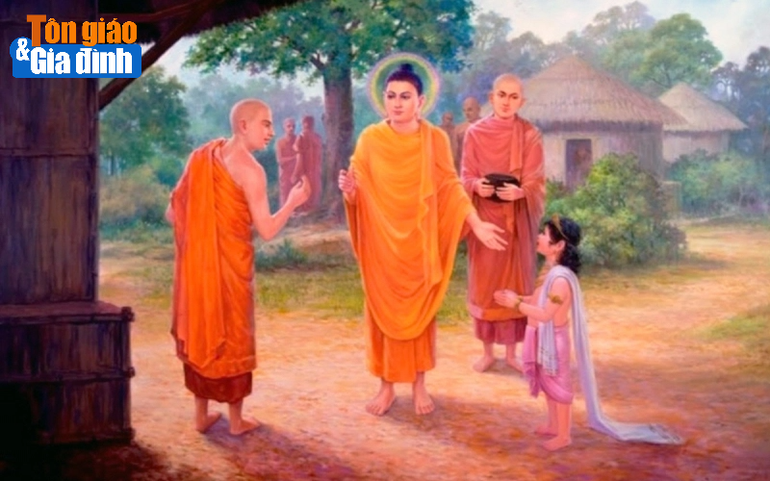 Đức Phật và con trai La Hầu La
