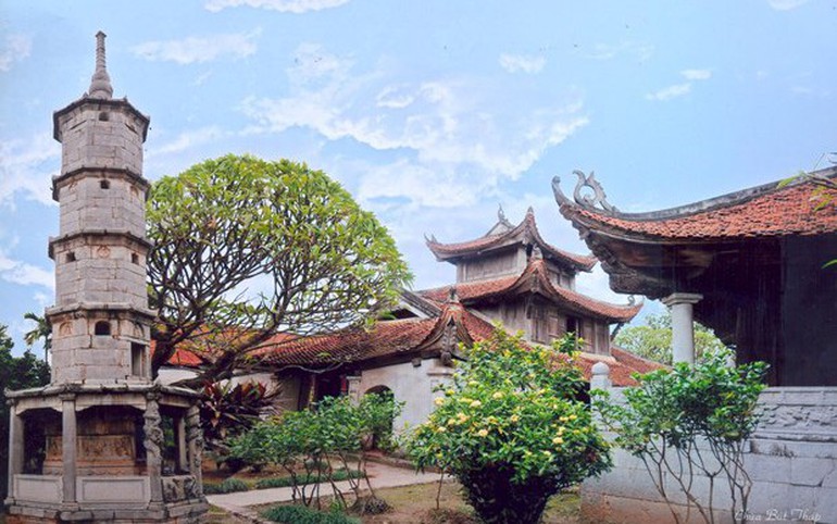 Chùa Bút Tháp ở Bắc Ninh - Ảnh: Bacninh.gov.vn
