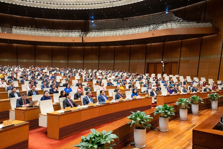 Toàn văn phát biểu bế mạc Kỳ họp thứ 10 của Chủ tịch Quốc hội Trần Thanh Mẫn- Ảnh 1. Toàn văn phát biểu bế mạc Kỳ họp thứ 10 của Chủ tịch Quốc hội Trần Thanh Mẫn- Ảnh 1.