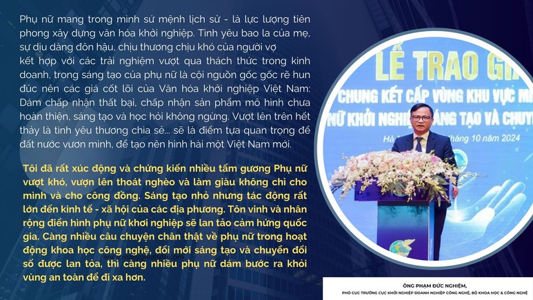 Khoa học, Công nghệ, Đổi mới sáng tạo và chuyển đổi số phát huy quyền năng kinh tế cho phụ nữ Việt Nam- Ảnh 3. Khoa học, Công nghệ, Đổi mới sáng tạo và chuyển đổi số phát huy quyền năng kinh tế cho phụ nữ Việt Nam- Ảnh 3.