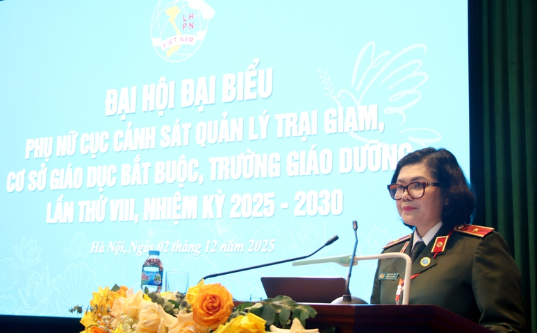 Phụ nữ Cục C10 tiên phong trong giáo dục, cảm hóa phạm nhân- Ảnh 3. Phụ nữ Cục C10 tiên phong trong giáo dục, cảm hóa phạm nhân- Ảnh 3.