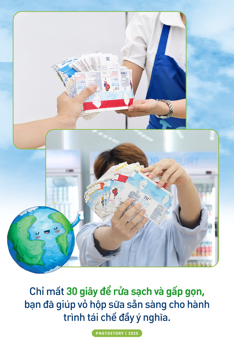 Hành trình "hô biến" vỏ hộp sữa thành mắc áo, chậu cây, tấm lợp tái chế- Ảnh 2. Hành trình "hô biến" vỏ hộp sữa thành mắc áo, chậu cây, tấm lợp tái chế- Ảnh 2.