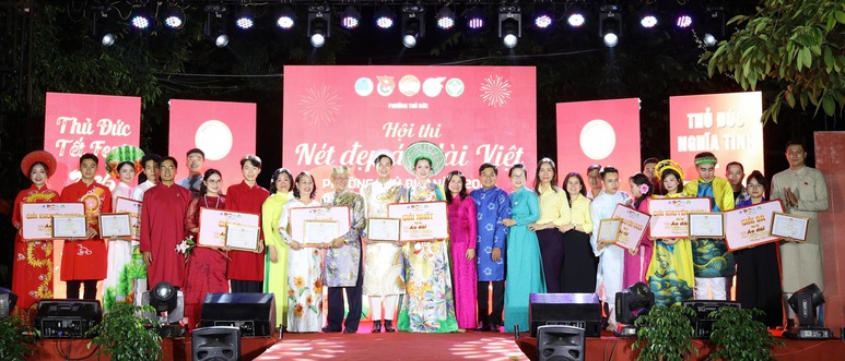 TPHCM: Ấn tượng Hội thi “Nét đẹp áo dài Việt Nam” phường Thủ Đức- Ảnh 5.