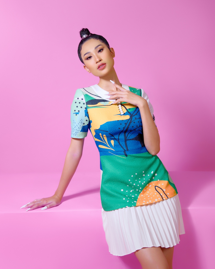 Cuốn hút những mảng màu tươi tắn - Ảnh 3.