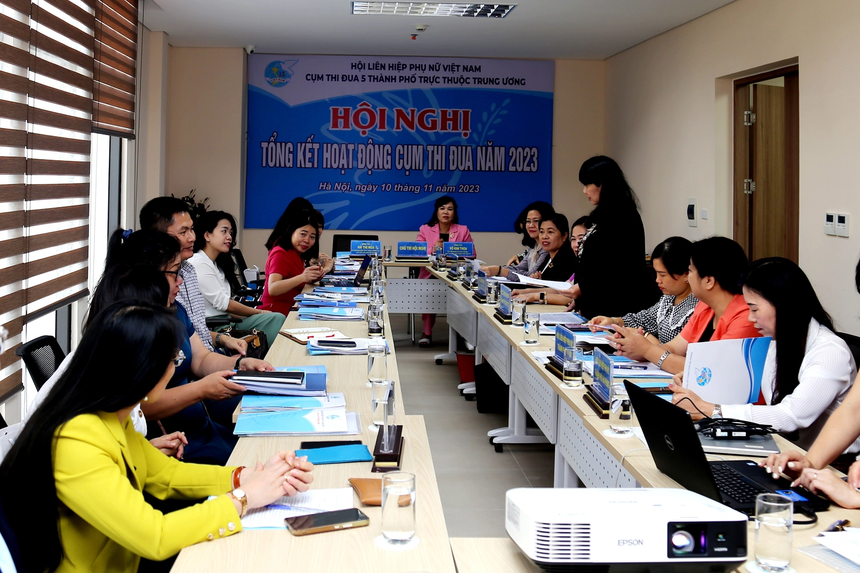 Cụm thi đua 5 thành phố trực thuộc TƯ: Đổi mới, sáng tạo trong xây dựng cơ sở Hội, nâng cao năng lực cán bộ Hội cơ sở - Ảnh 2. Cụm thi đua 5 thành phố trực thuộc TƯ: Đổi mới, sáng tạo trong xây dựng cơ sở Hội, nâng cao năng lực cán bộ Hội cơ sở - Ảnh 2.