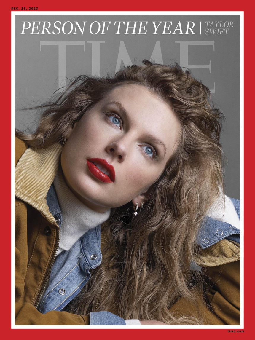 Taylor Swift is the first entertainer of the century to be honored by TIME as "Person of the Year" - Photo 1.