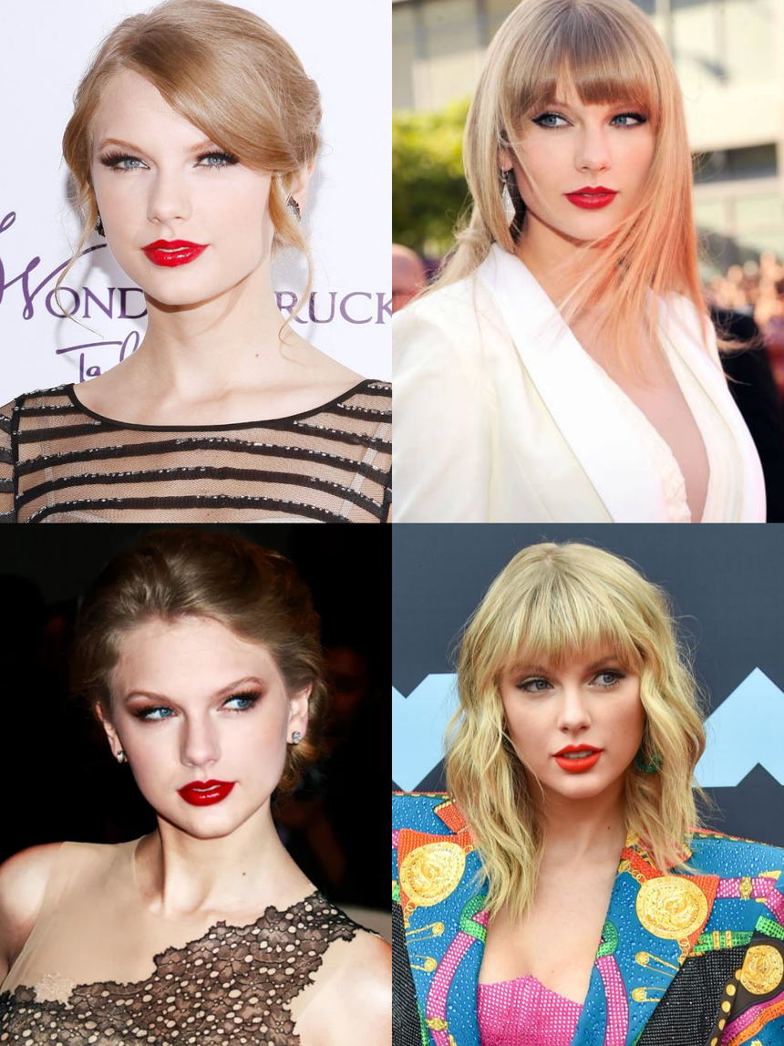 Taylor Swift was once forbidden by her mother to wear red lipstick, but luckily her makeup artist "saved her life"  - Photo 4.