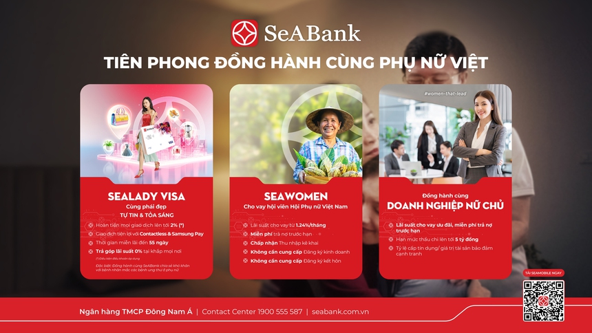SeABank nỗ lực thực hiện bình đẳng giới và trao quyền cho nữ- Ảnh 2.