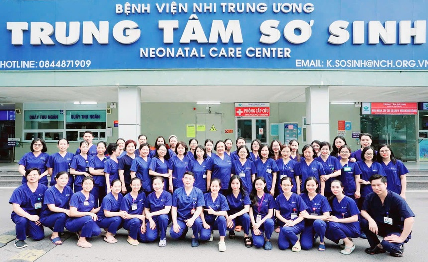 Những "người mẹ thứ hai" và hành trình giành sự sống cho trẻ sinh non- Ảnh 2. Trung tâm Sơ sinh và Ngân hàng sữa mẹ Bệnh viện Nhi Trung ương