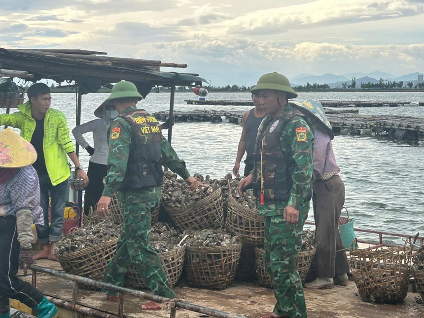 Quảng Ninh: Bộ đội Biên phòng kêu gọi, vận động hàng nghìn ngư dân vào nơi tránh bão số 11- Ảnh 1.