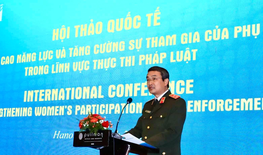 Nâng cao năng lực và tăng cường sự tham gia của phụ nữ trong lĩnh vực thực thi pháp luật- Ảnh 2.
