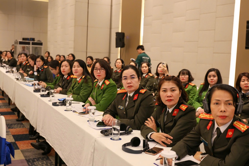 Nâng cao năng lực và tăng cường sự tham gia của phụ nữ trong lĩnh vực thực thi pháp luật- Ảnh 4.
