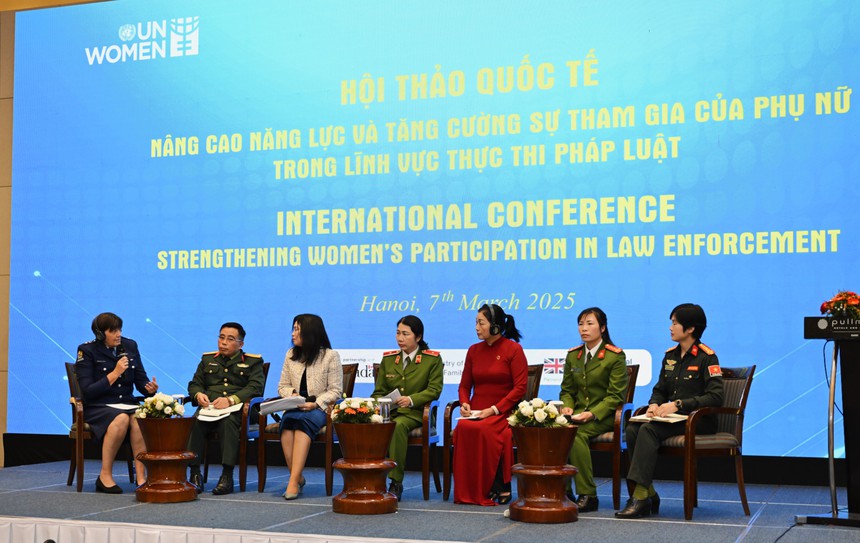Nâng cao năng lực và tăng cường sự tham gia của phụ nữ trong lĩnh vực thực thi pháp luật- Ảnh 5.