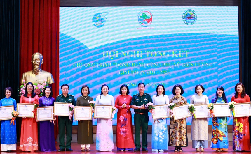 5 năm Chương trình 'Đồng hành cùng phụ nữ biên cương': Tổng nguồn lực huy động hơn 294 tỷ đồng- Ảnh 1.