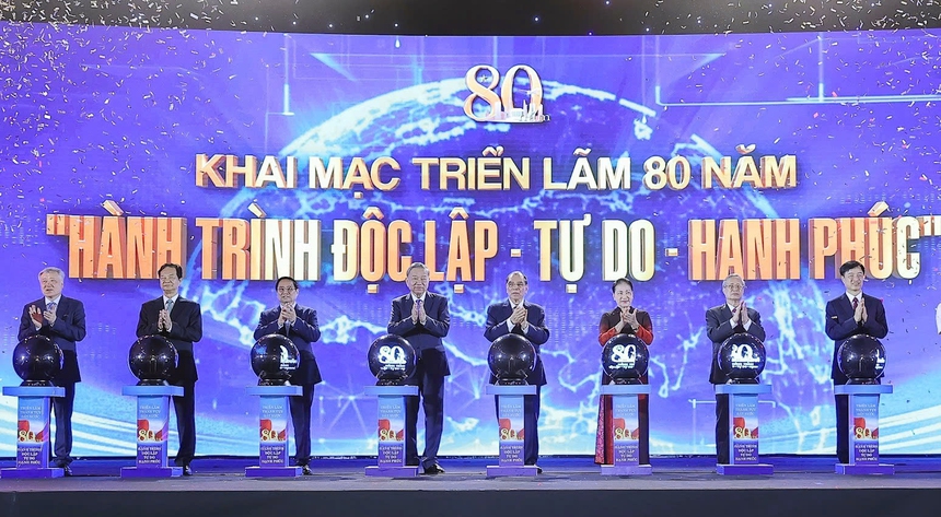 2 điểm nhấn của Hội LHPN Việt Nam tại Triển lãm 80 năm thành tựu đất nước- Ảnh 1.