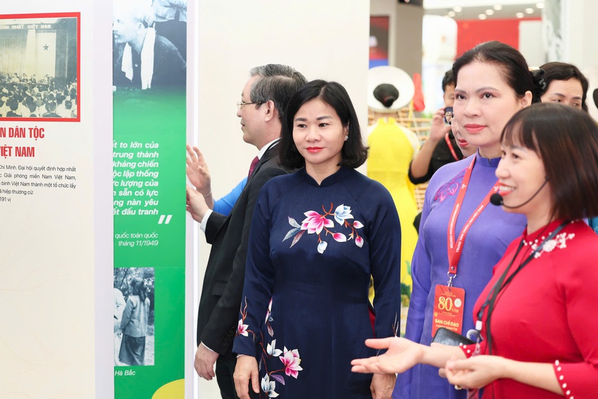 2 điểm nhấn của Hội LHPN Việt Nam tại Triển lãm 80 năm thành tựu đất nước- Ảnh 7.