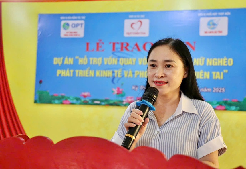 Hà Tĩnh: Hỗ trợ phụ nữ khó khăn phát triển kinh tế, nâng cao năng lực phòng tránh thiên tai- Ảnh 1.