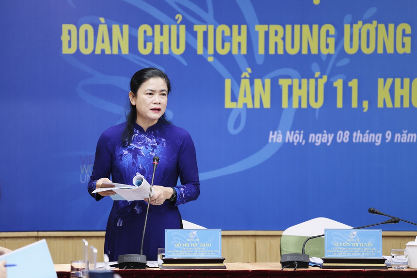 Hội nghị Đoàn Chủ tịch Trung ương Hội LHPN Việt Nam lần thứ 11, khóa XIII- Ảnh 1.