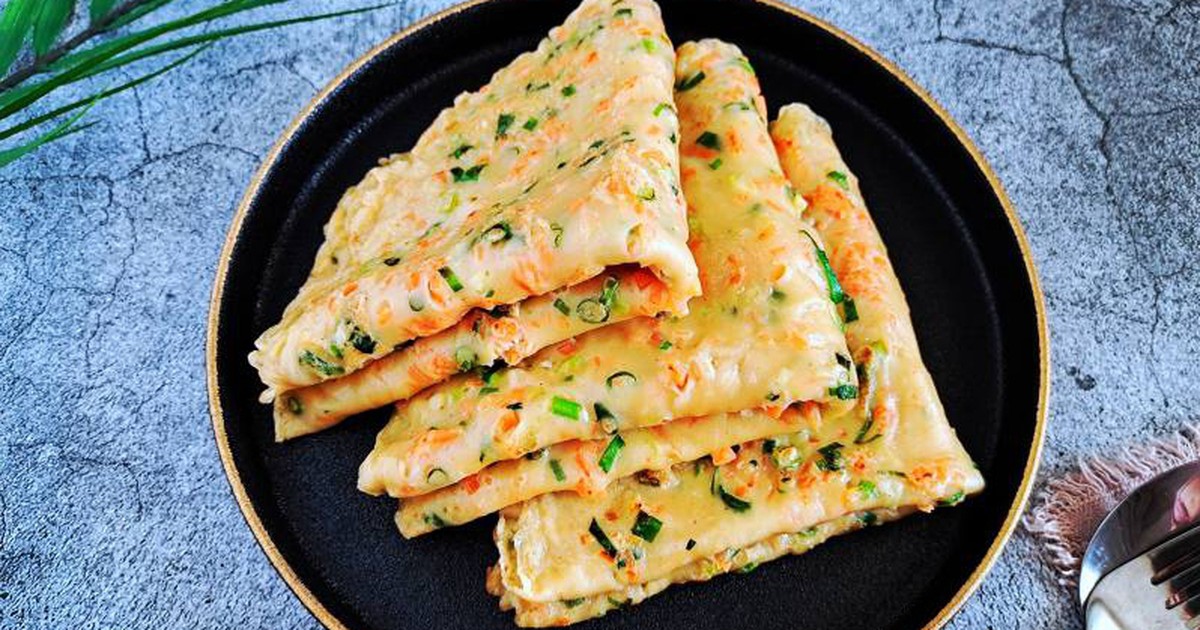 Bữa sáng lạ miệng mà lành mạnh với món bánh rau củ nóng hổi, thơm ngon