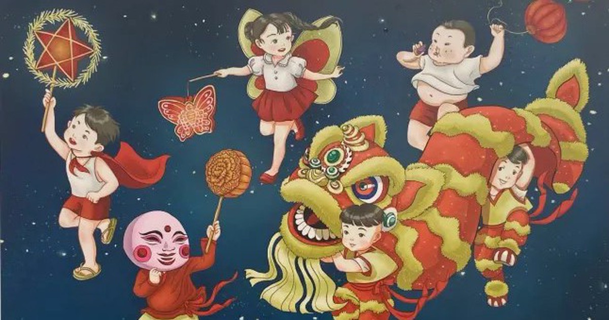 Làng chài dưới trăng