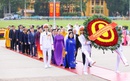 Đoàn đại biểu Mặt trận Tổ quốc Việt Nam viếng lăng Chủ tịch Hồ Chí Minh