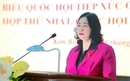 Chủ tịch Ủy ban Trung ương MTTQ Việt Nam Bùi Thị Minh Hoài tiếp xúc cử tri tại Phú Thọ